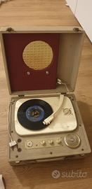 Giradischi valigia vintage anni ’50/’60 – funziona