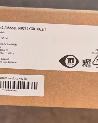 SAMSUNG GALAXY BOOK4 i5 ultra RAM 16 GB SSD 512 GB