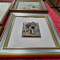 Quadri antichi rilievo in argento
