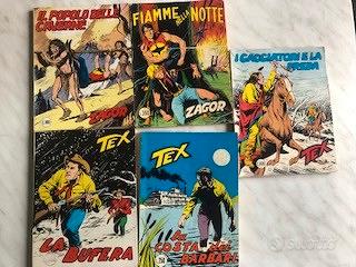 Fumetti usati tex e zagor