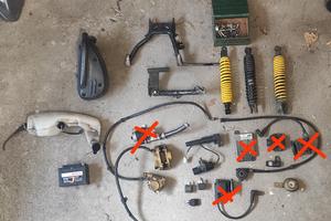 Ricambi SR50 Ditech, Aerox, F12