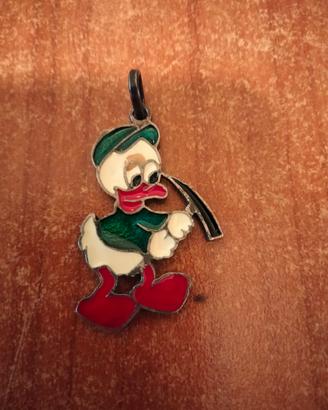 ciondolo argento Wall Disney vintage