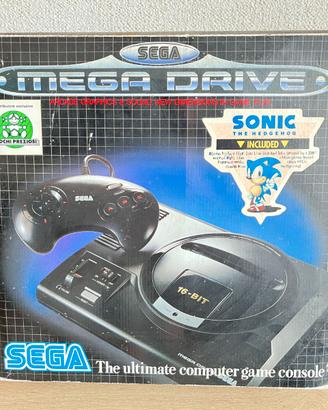 Sega Mega Drive 16-bit Console PAL ITA Sonic