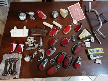 Accessori vintage bicicletta epoca anche singolarm
