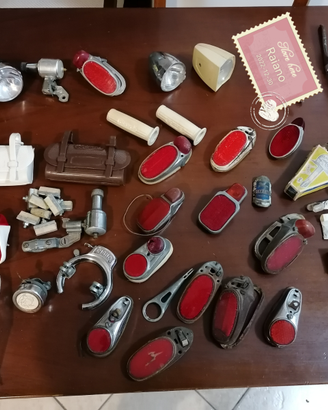 Accessori vintage bicicletta epoca anche singolarm
