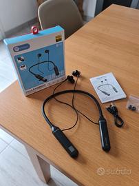 Auricolari Bluetooth da Collo Display e MicroSD