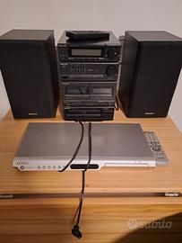 COMPATTO PANSONIC HI-FI+LETTORE DVD