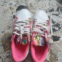 Scarpe da donna numero 40 in tela fiorato