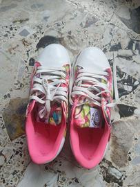 Scarpe da donna numero 40 in tela fiorato