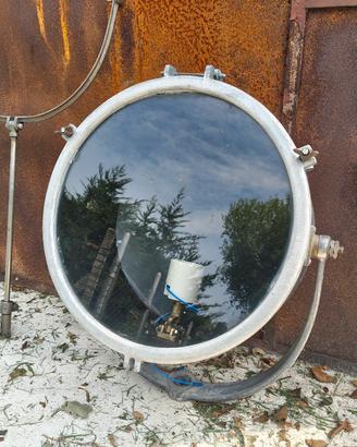 Lampada vintage navale militare industriale 