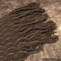 Sciarpa grigio cenereimpreziosita da inserti di fi