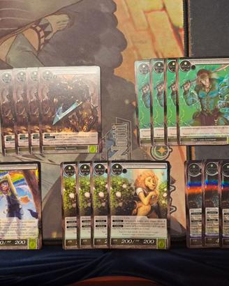 Lotto 100 carte Force of Will - Castle Heaven-PT3