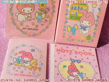 🩷 Sanrio MY MELODY Vintage 1970 80 collezione JAP