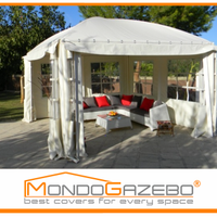 gazebo 5x5 Sun plus copertura fissa tettoia