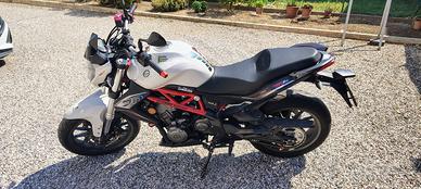 Benelli BN 302 con scarico ARROW (Pat. A2)