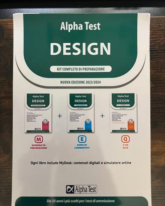 Alpha Test DESIGN