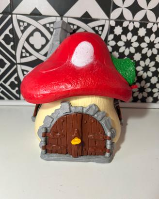 Casa Dei Puffi Anni80 Gioco Vintage Peyo.