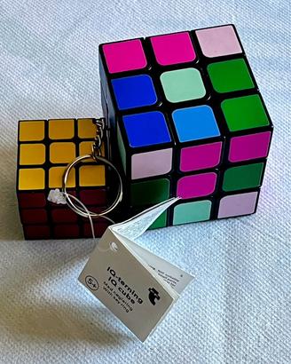 Rompicapo + portachiavi niovo cubo di Rubik