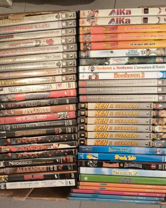 51 DVD Film Anime Cartoni Fuori Catalogo