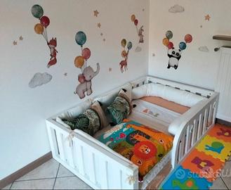 Lettino montessoriano- struttura