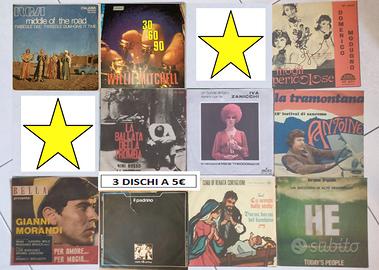 Vinile 45: 3 dischi a scelta in Promo vedi lista