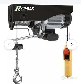 PARANCO ELETTRICO, 495/990 KG, 1600 W, FUNE 12 M

