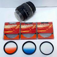 Coppia di ottiche per Sony Alpha  "A" + filtri