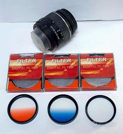 Coppia di ottiche per Sony Alpha  "A" + filtri