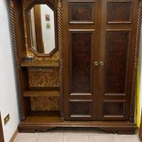 Mobile da ingresso con armadio e consolle