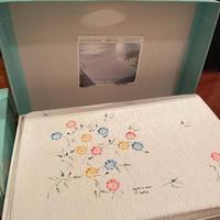 Copriletto singolo misto seta color panna