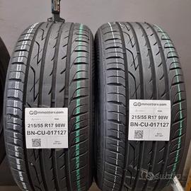 2 pneumatici three-a 215/55 r17 98w cu17127