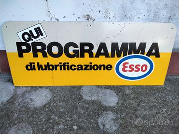 insegna esso anni 80