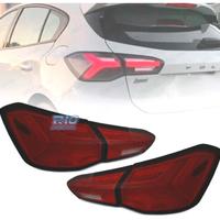 FANALI FORD FOCUS MK4 18-21 LED DINAMICI ROSSI FUM