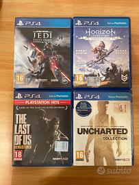Lotto 4 videogiochi PlayStation 4 (anche singoli)