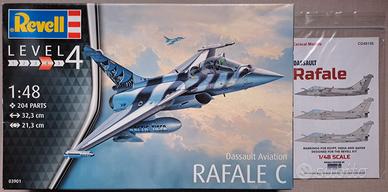 Kit modellismo Rafale C Revell + decal 1:48