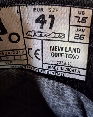 scarpe da moto  Alpinestar