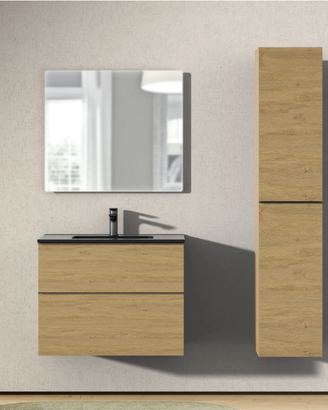 Colonna bagno sospesa LAVOA miele 170 cm NUOVA