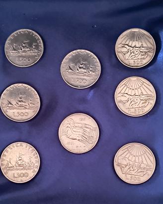 monete 500 lire argento caravelle