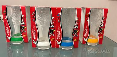 Set 4 bicchieri Coca Cola, Uefa Euro 2012