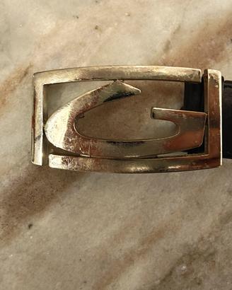 Cintura Alberto Guardiani tessuto nero