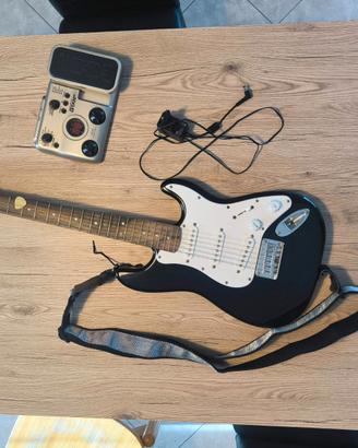 Chitarra Squire MINI by FENDER e pedaliera multief