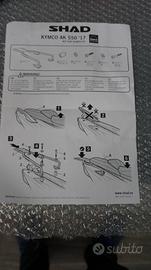 Kymco ak 550 portapacchi shad