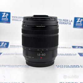 PANASONIC 12-60 mm f3.5-5.6 + GARANZIA USATO