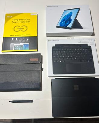 Microsoft Surface pro 8 + tastiera + penna