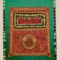 2 Quadri Unici 45x60 - Seta e Termeh