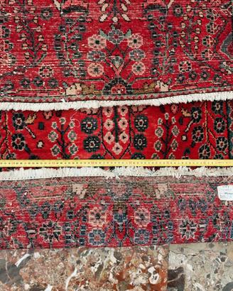 Tappeto persiano vintage annodato a mano – runner