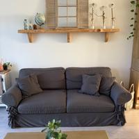 Divano letto da 3 posti con rete e materasso