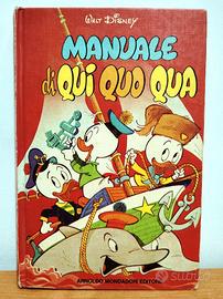 Libro Manuale di Qui Quo Qua 1° Ed. 1979 Mondadori