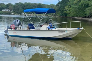 Tendalino e telo notte boston whaler 17 Montauk
