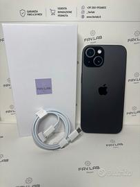 IPhone 15 256gb batteria 89% - negozio
